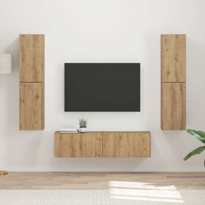 Conjunto De Mueble De Tv 6 Pcs