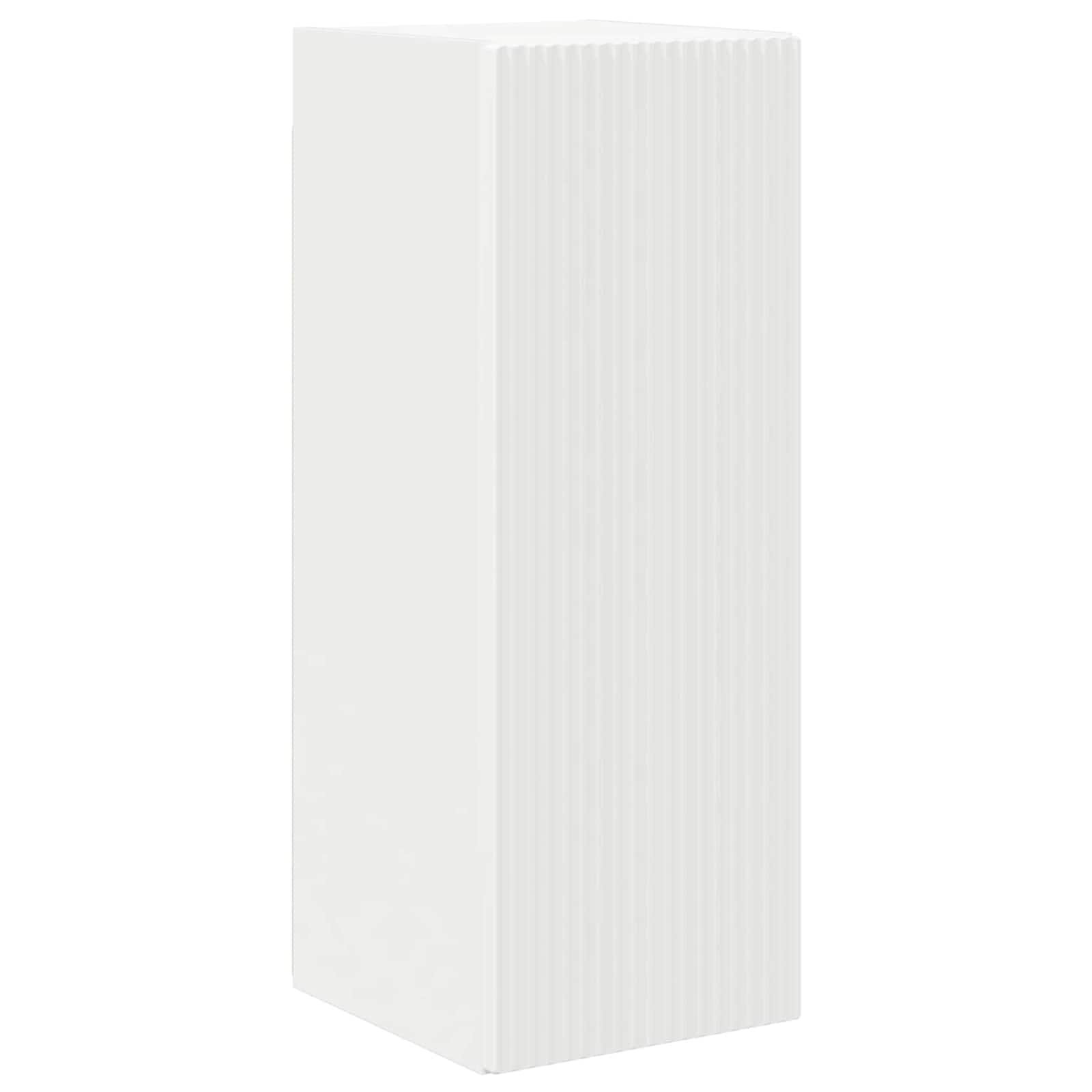 Conjunto De Mueble De Tv 8 Pcs Madera De Ingeniería