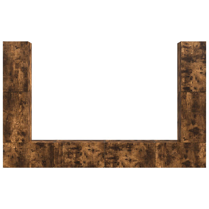 Conjunto De Mueble De Tv 8 Pcs