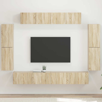Mueble De Tv 8 Pcs