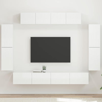 Mueble De Tv 8 Pcs
