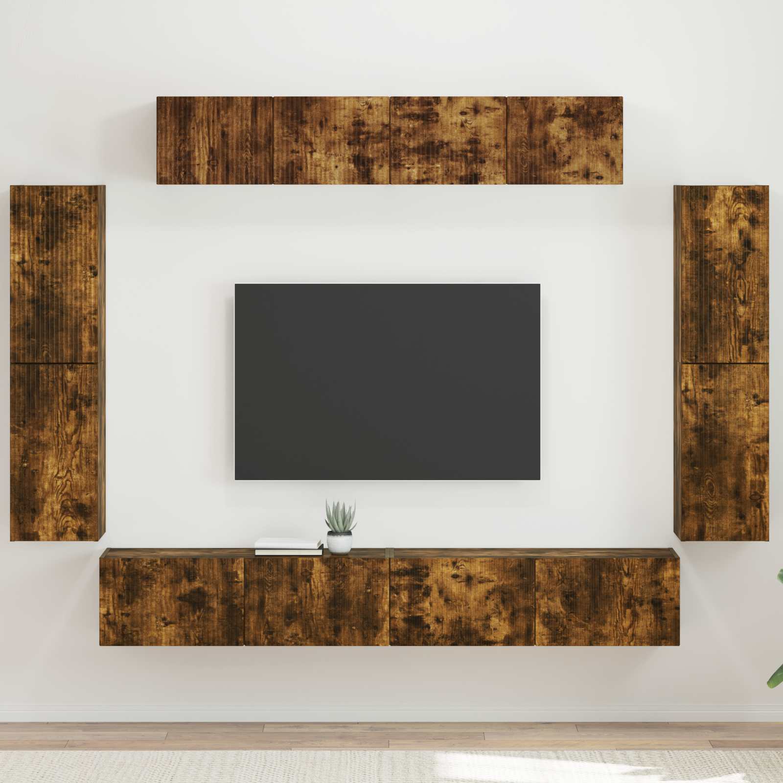 Mueble De Tv 8 Pcs
