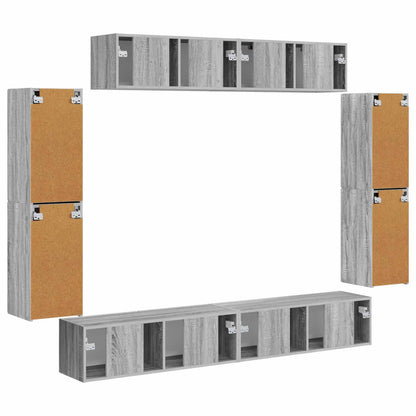 Mueble De Tv 8 Pcs