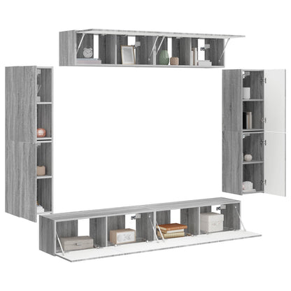 Mueble De Tv 8 Pcs
