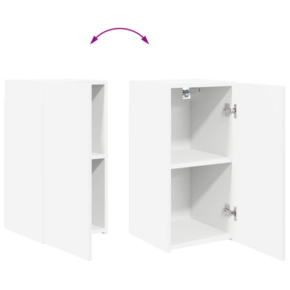 Conjunto De Mueble De Tv 4 Pcs Madera De Ingeniería
