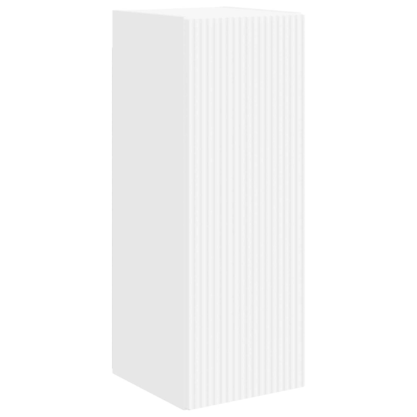 Conjunto De Mueble De Tv 4 Pcs Madera De Ingeniería