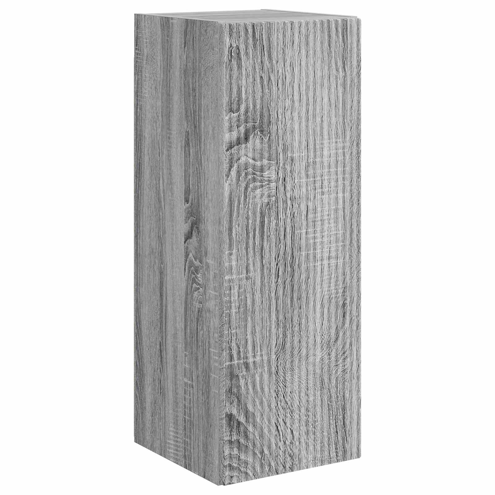 Conjunto De Mueble De Tv 4 Pcs Madera De Ingeniería