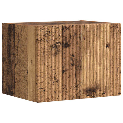 Mueble De Tv 5 Pcs Madera Vieja