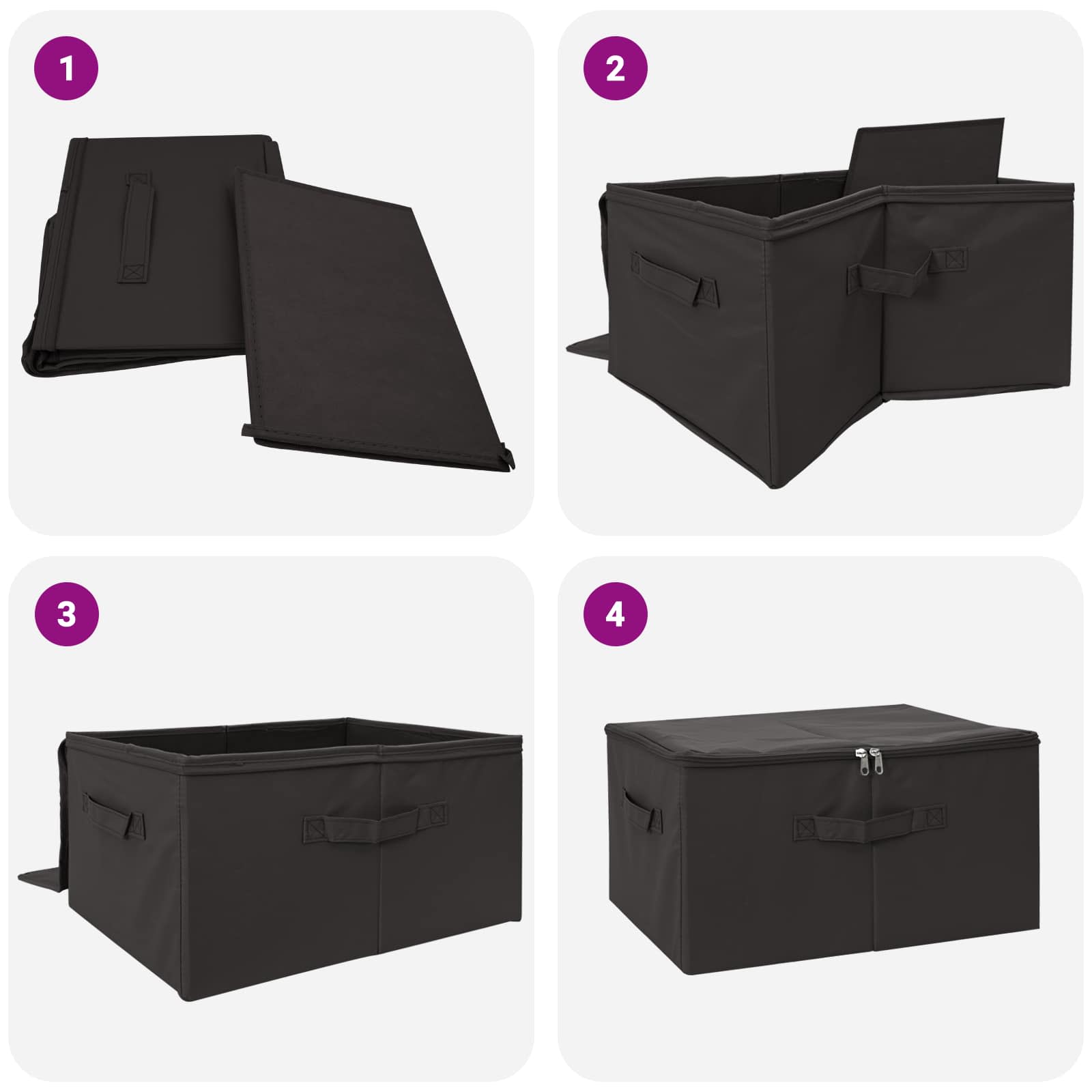 Caja De Almacenamiento 2 Pcs