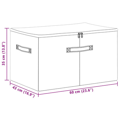 Caja De Almacenamiento 2 Pcs