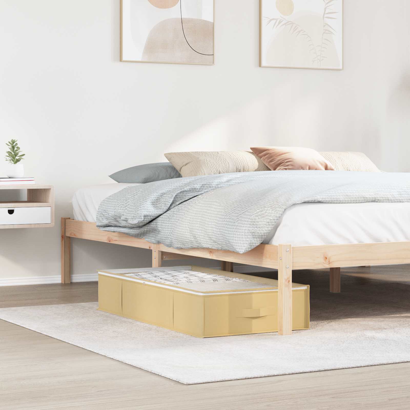 Caja De Almacenamiento Con Ventana Superior Transparente 2 Pcs