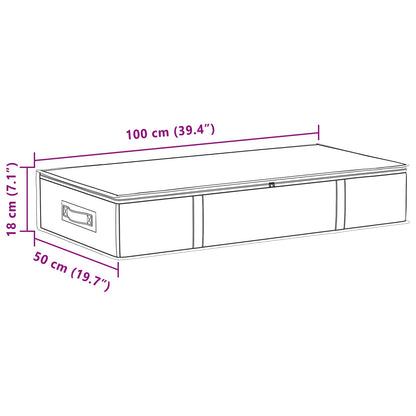 Caja De Almacenamiento Con Ventana Superior Transparente 2 Pcs
