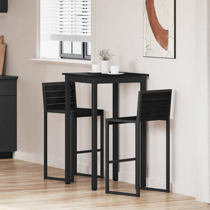 Mesa De Barra De Pie Madera De Ingeniería Cuadrado