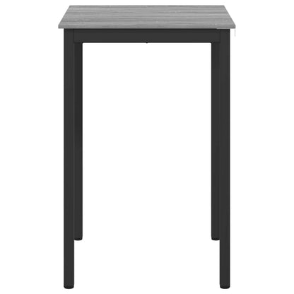Mesa De Barra De Pie Madera De Ingeniería Cuadrado