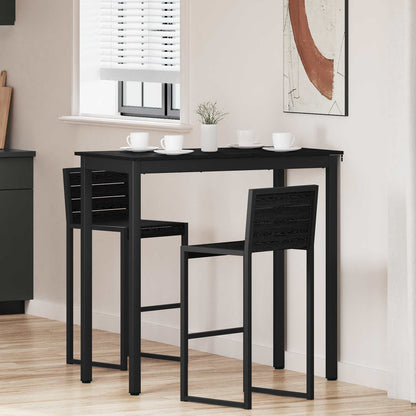 Mesa De Barra De Pie Madera De Ingeniería Cuadrado