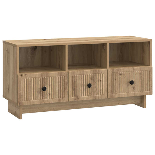 Mueble De Tv Con Cajón 102 X 34,5 X 50 Cm