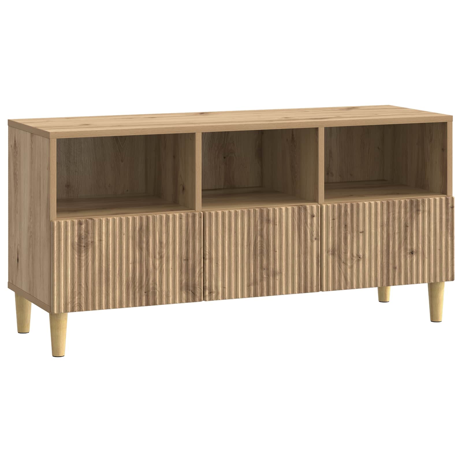 Mueble De Tv Con Cajón 102 X 34,5 X 50 Cm