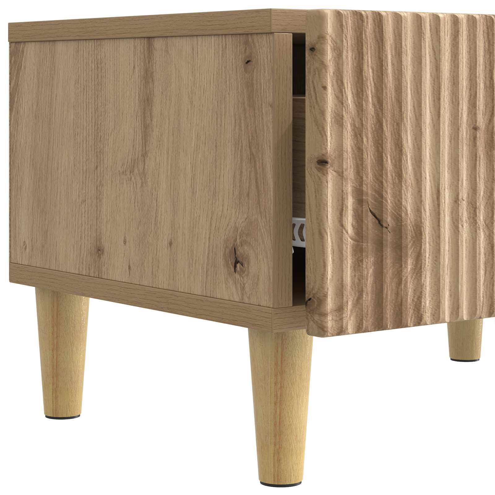 Mueble De Tv Con Cajón 147 X 34,5 X 30 Cm