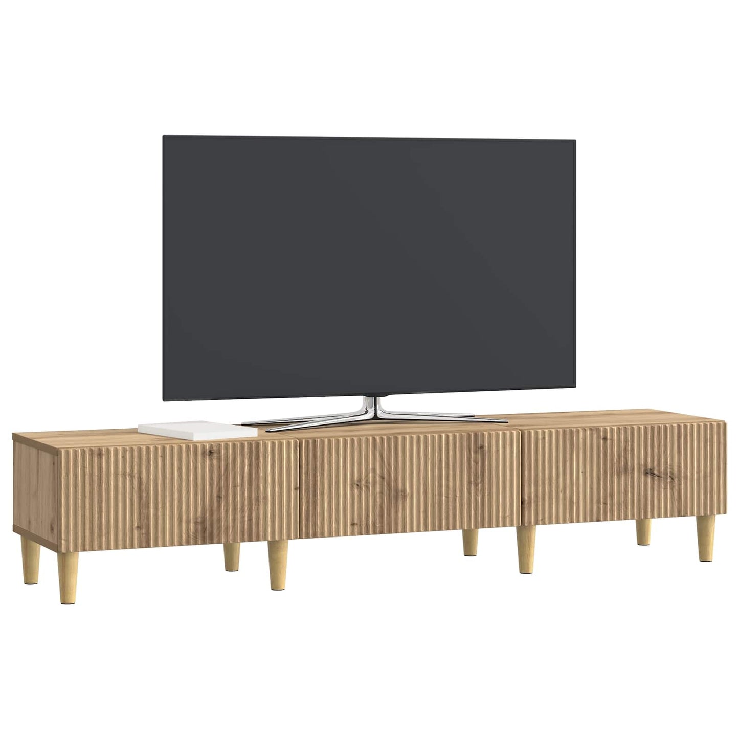 Mueble De Tv Con Cajón 147 X 34,5 X 30 Cm