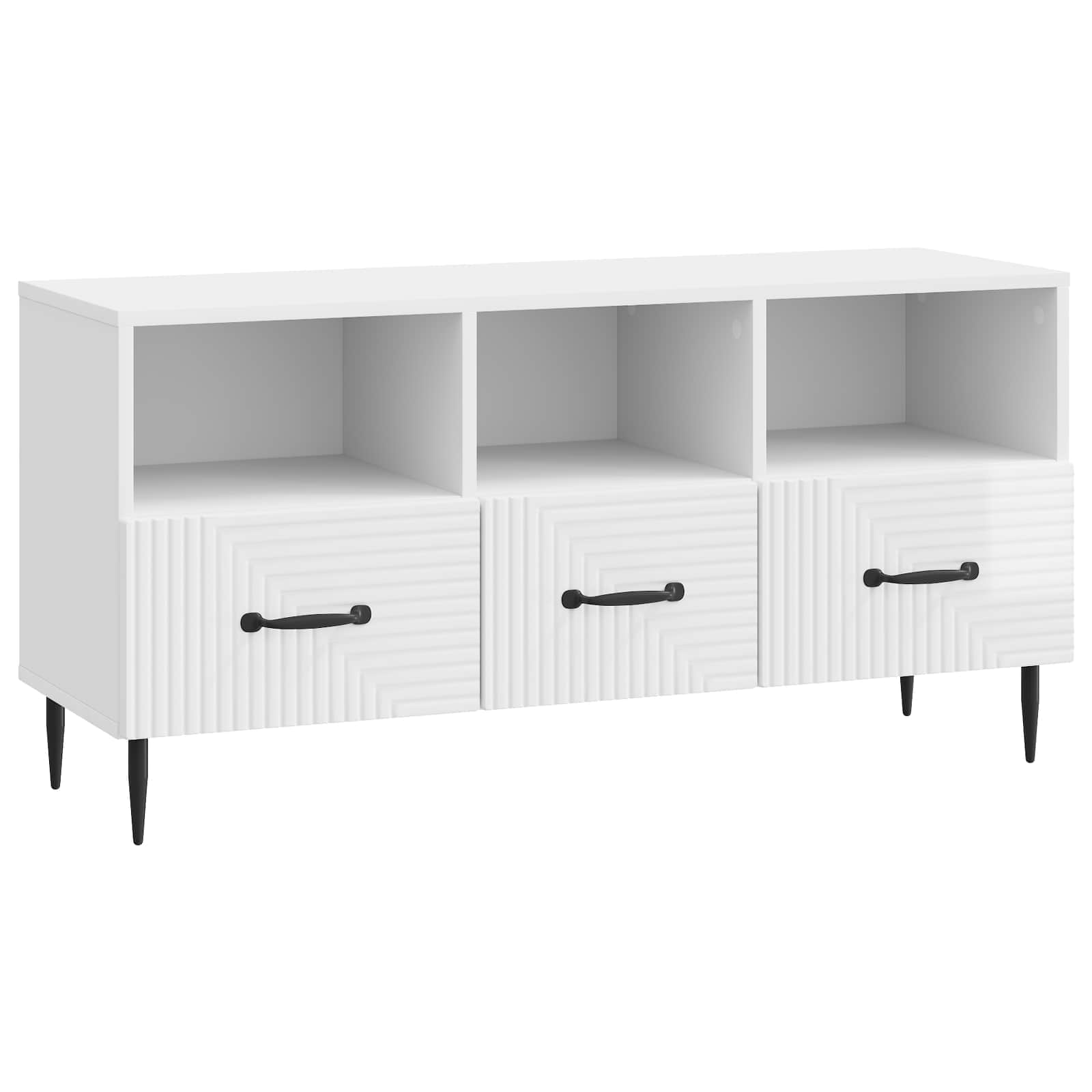 Mueble De Tv Con Cajón 102 X 34,5 X 50 Cm