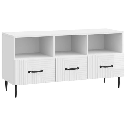 Mueble De Tv Con Cajón 102 X 34,5 X 50 Cm