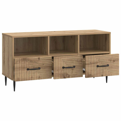 Mueble De Tv Con Cajón 102 X 34,5 X 50 Cm