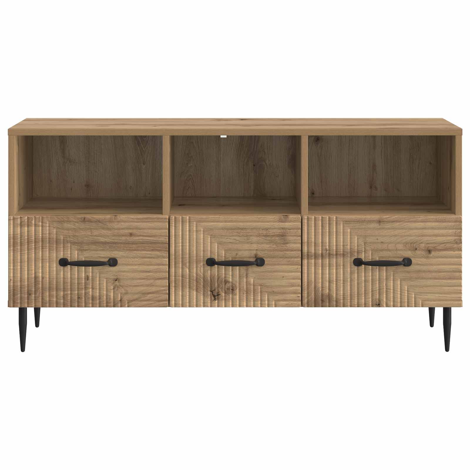 Mueble De Tv Con Cajón 102 X 34,5 X 50 Cm