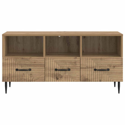 Mueble De Tv Con Cajón 102 X 34,5 X 50 Cm