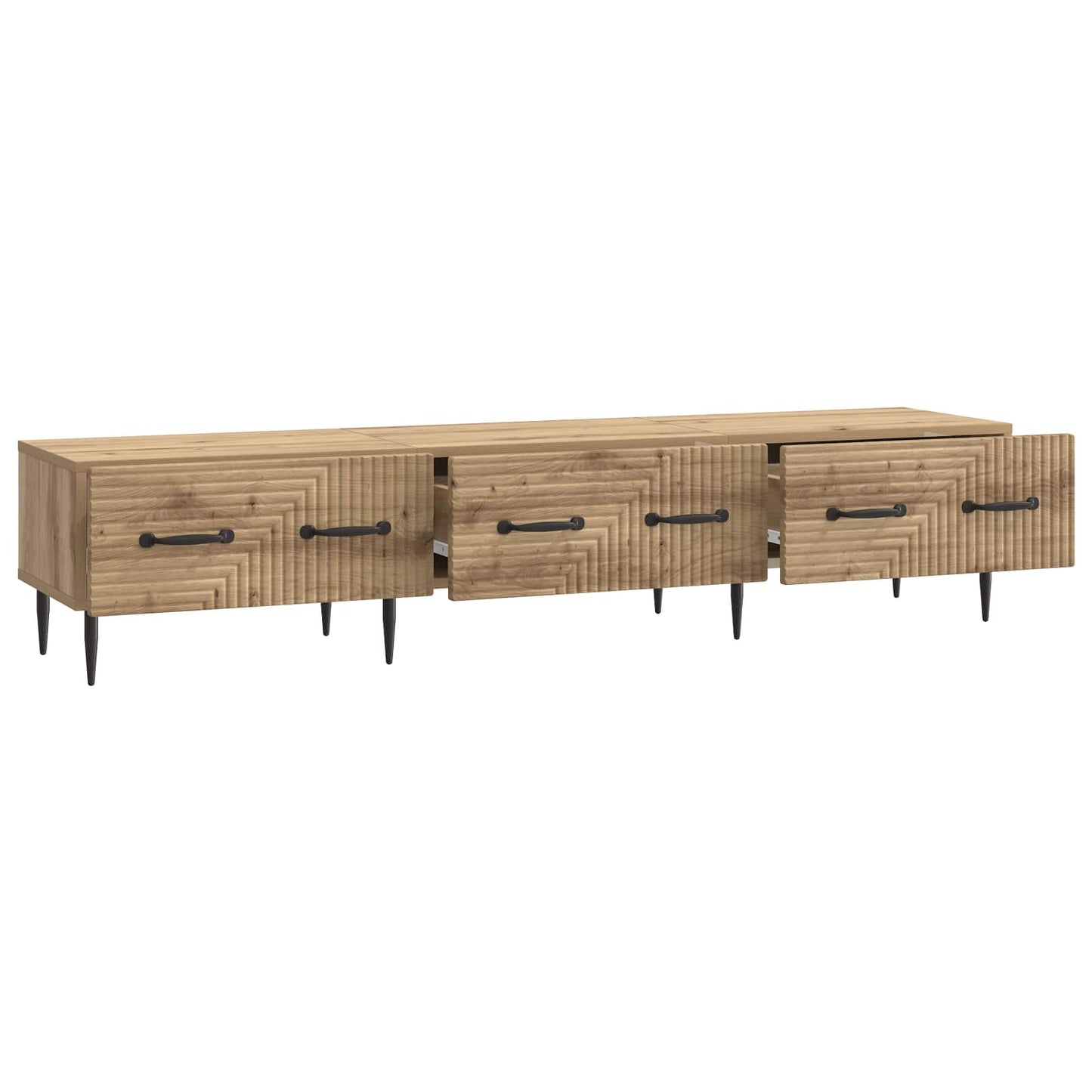 Mueble De Tv Con Cajón 147 X 34,5 X 30 Cm