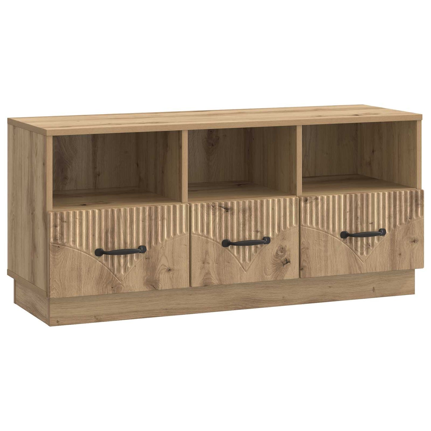 Mueble De Tv Con Cajón 102 X 34,5 X 47 Cm