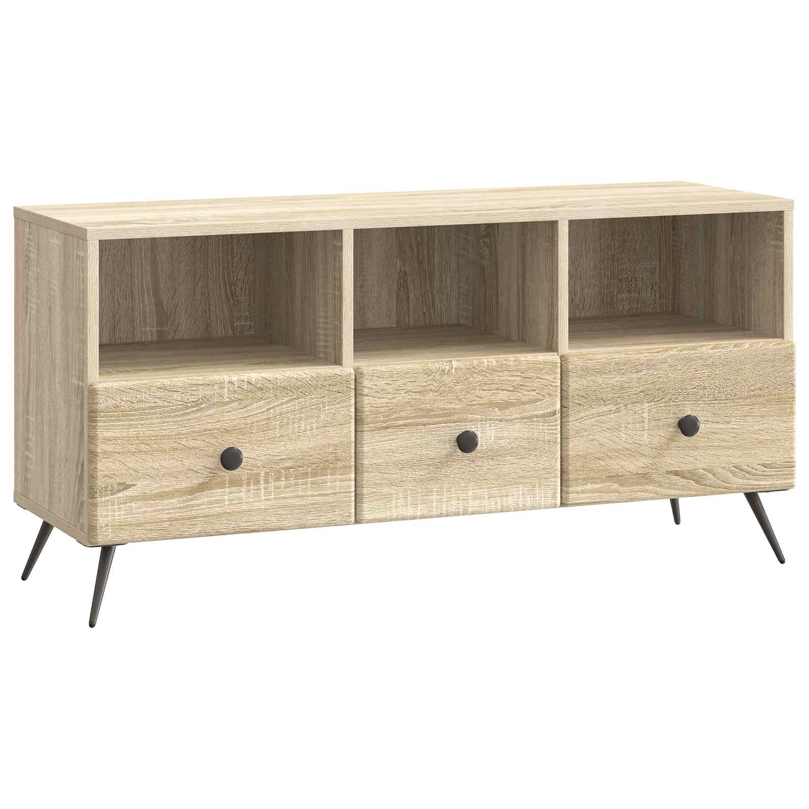 Mueble De Tv Con Cajón 102 X 34,5 X 50 Cm