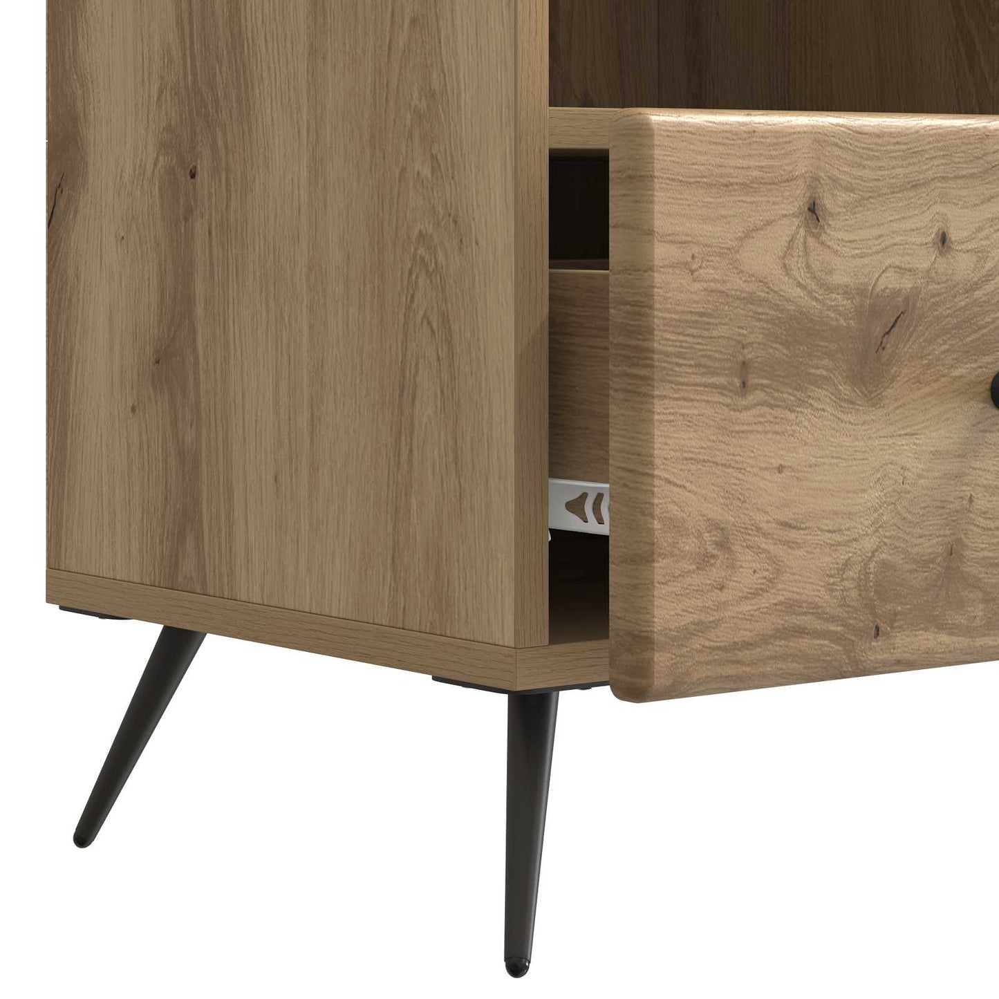 Mueble De Tv Con Cajón 102 X 34,5 X 50 Cm