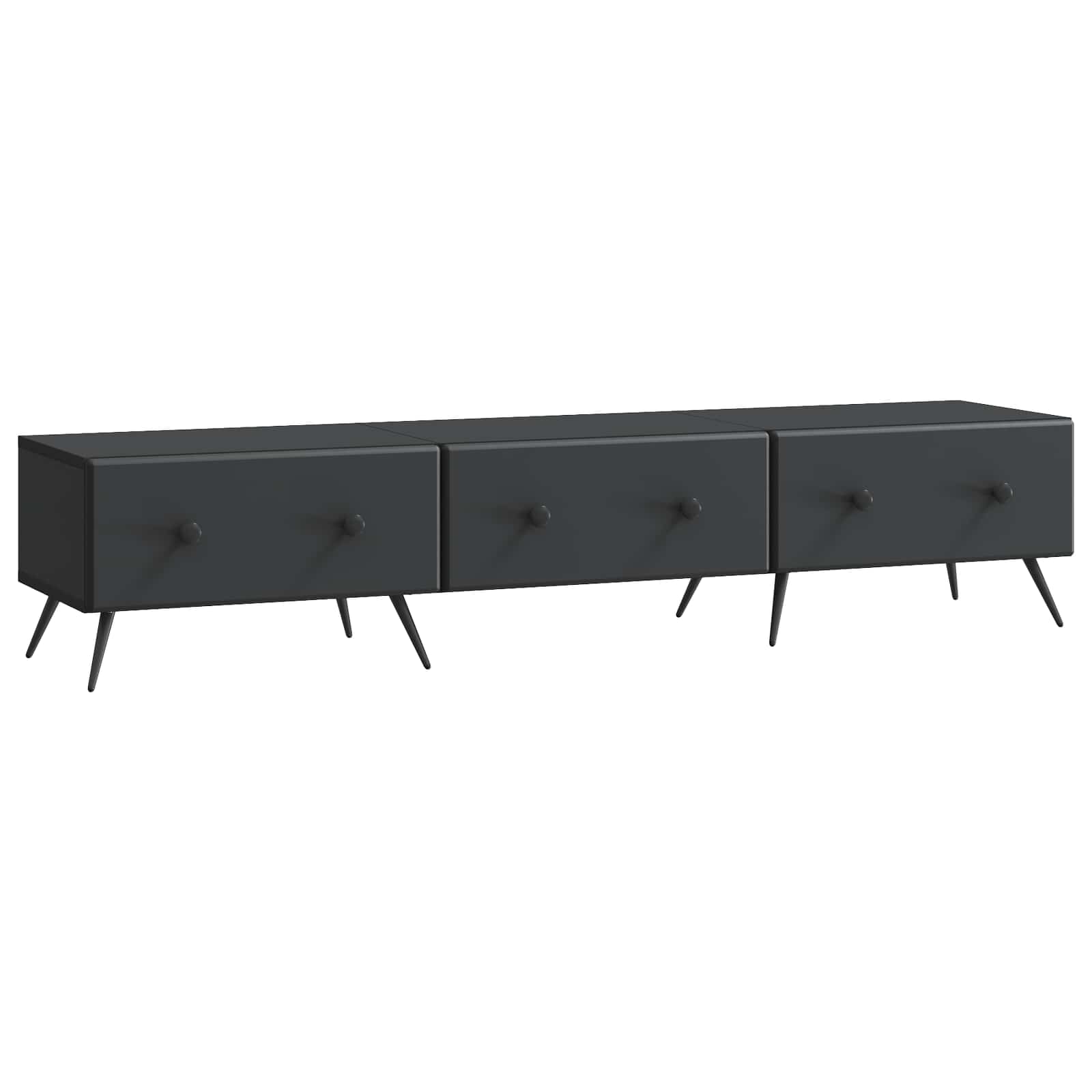Mueble De Tv Con Cajón 147 X 34,5 X 30 Cm