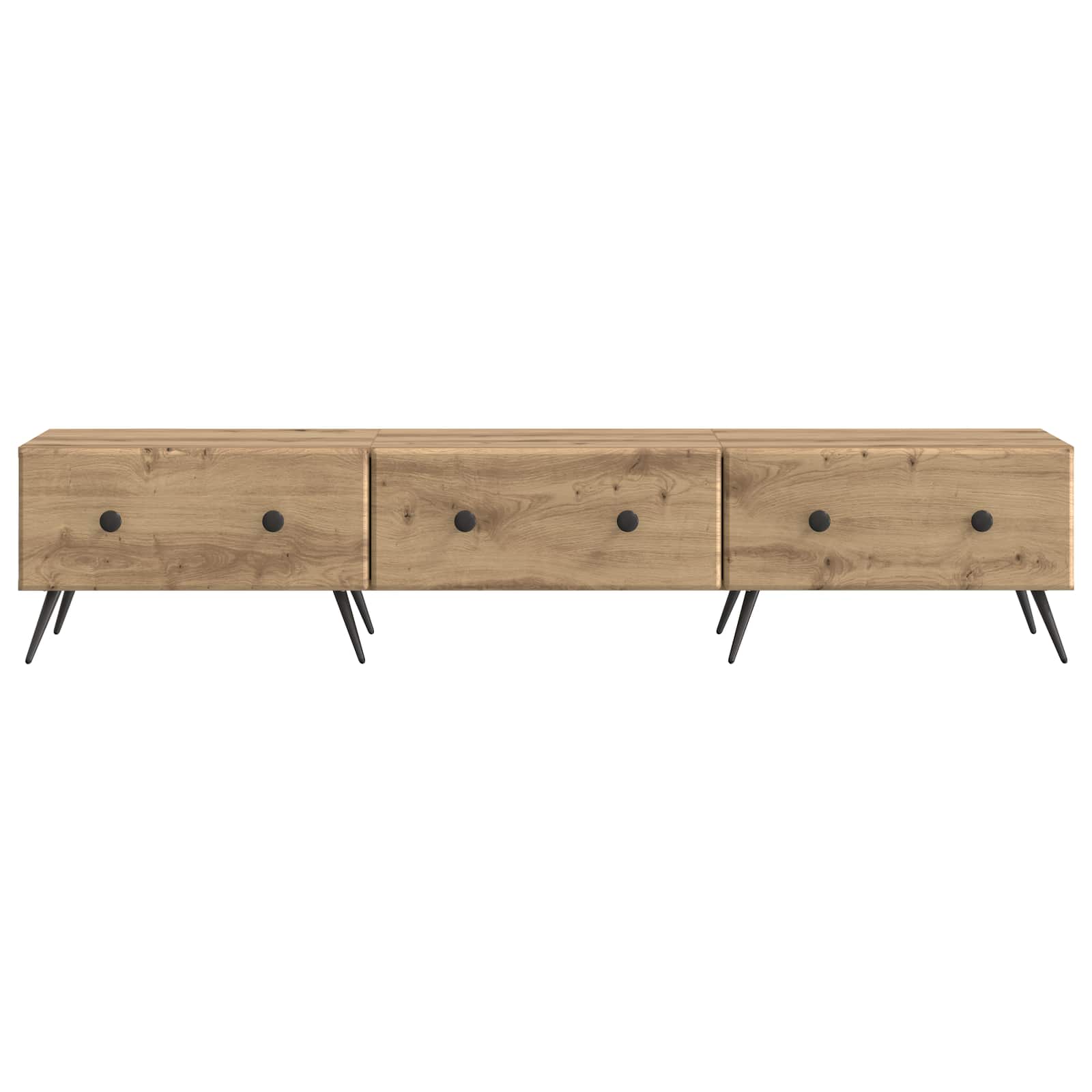 Mueble De Tv Con Cajón 147 X 34,5 X 30 Cm