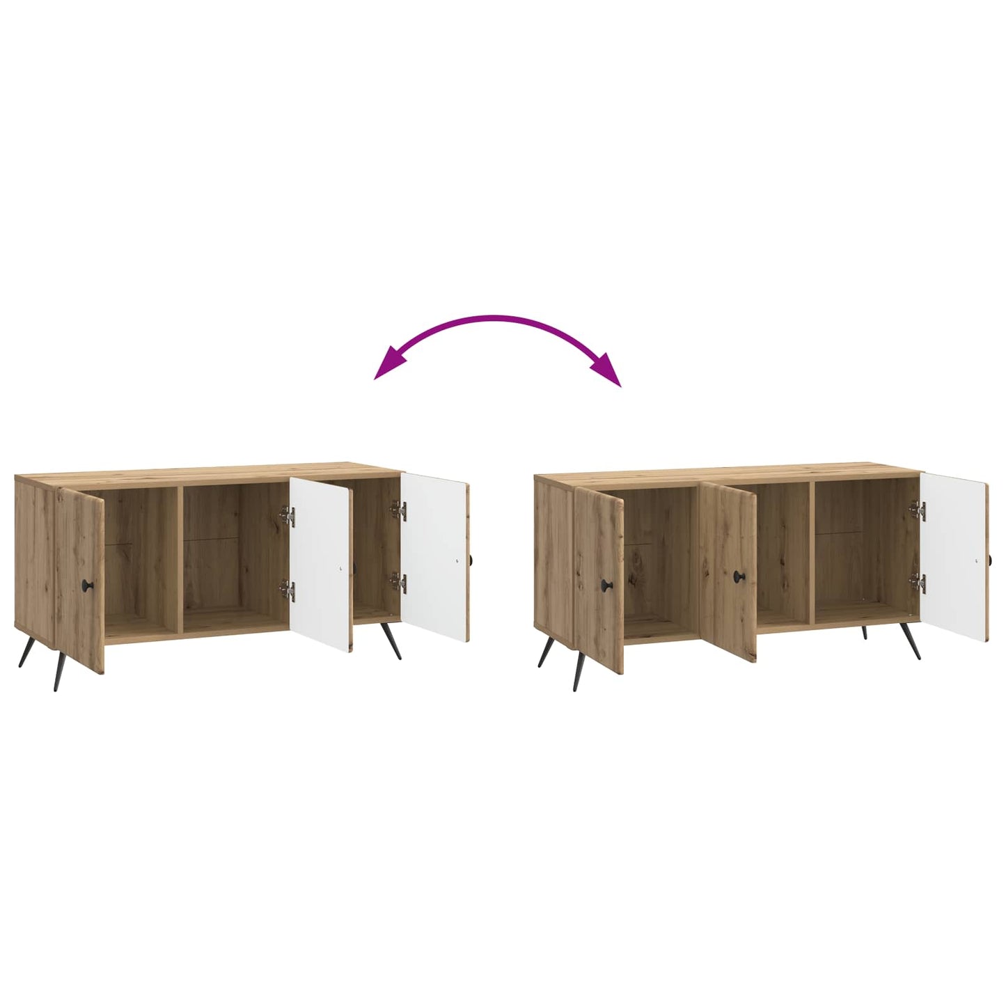 Mueble De Tv 99 X 34,5 X 50 Cm