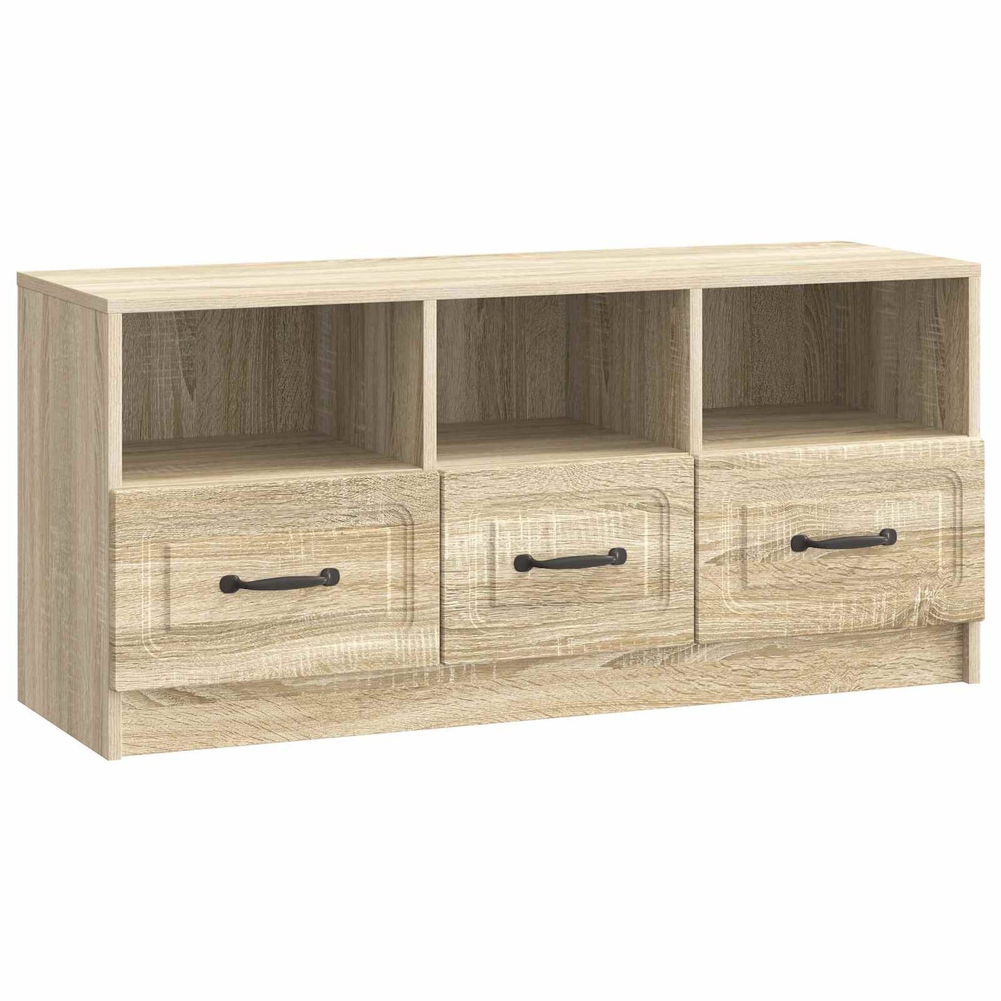 Mueble De Tv Con Cajón 102 X 34,5 X 47 Cm