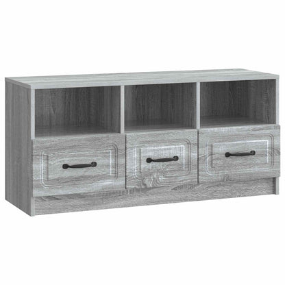 Mueble De Tv Con Cajón 102 X 34,5 X 47 Cm