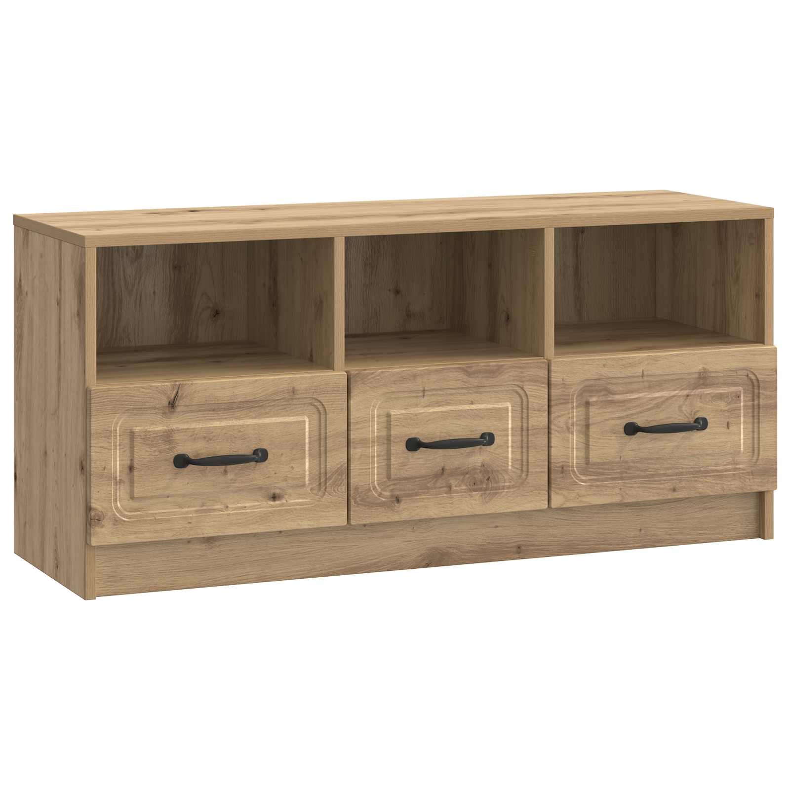 Mueble De Tv Con Cajón 102 X 34,5 X 47 Cm