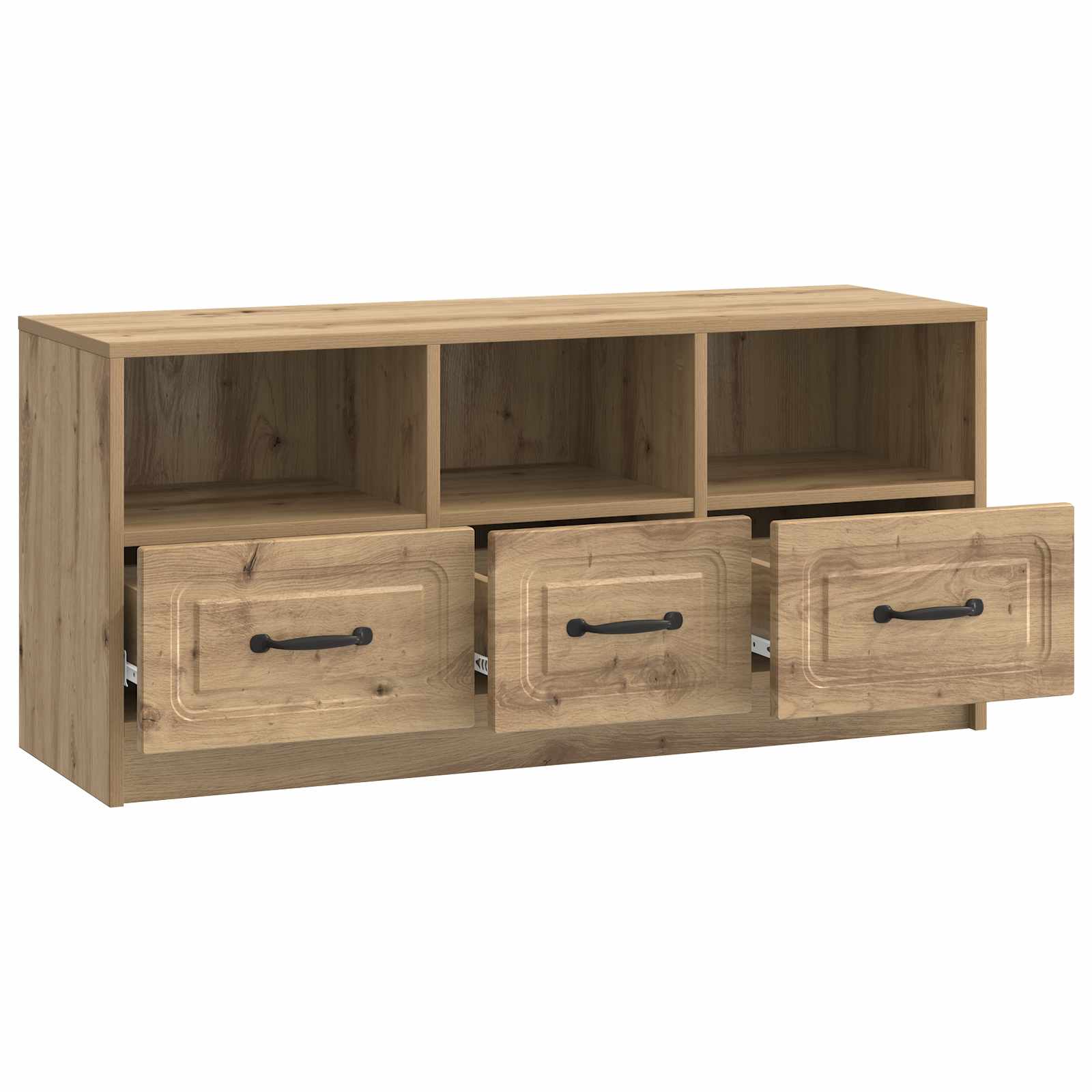 Mueble De Tv Con Cajón 102 X 34,5 X 47 Cm