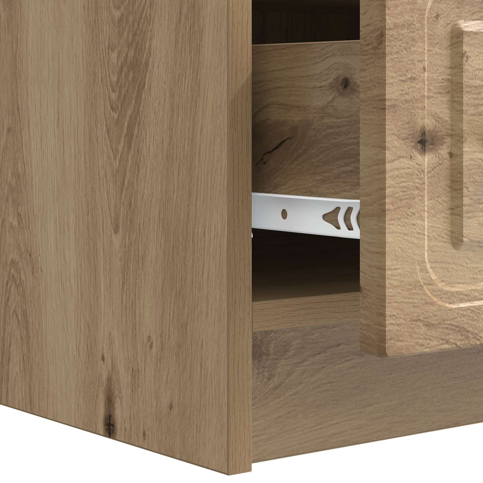 Mueble De Tv Con Cajón 147 X 34,5 X 27 Cm