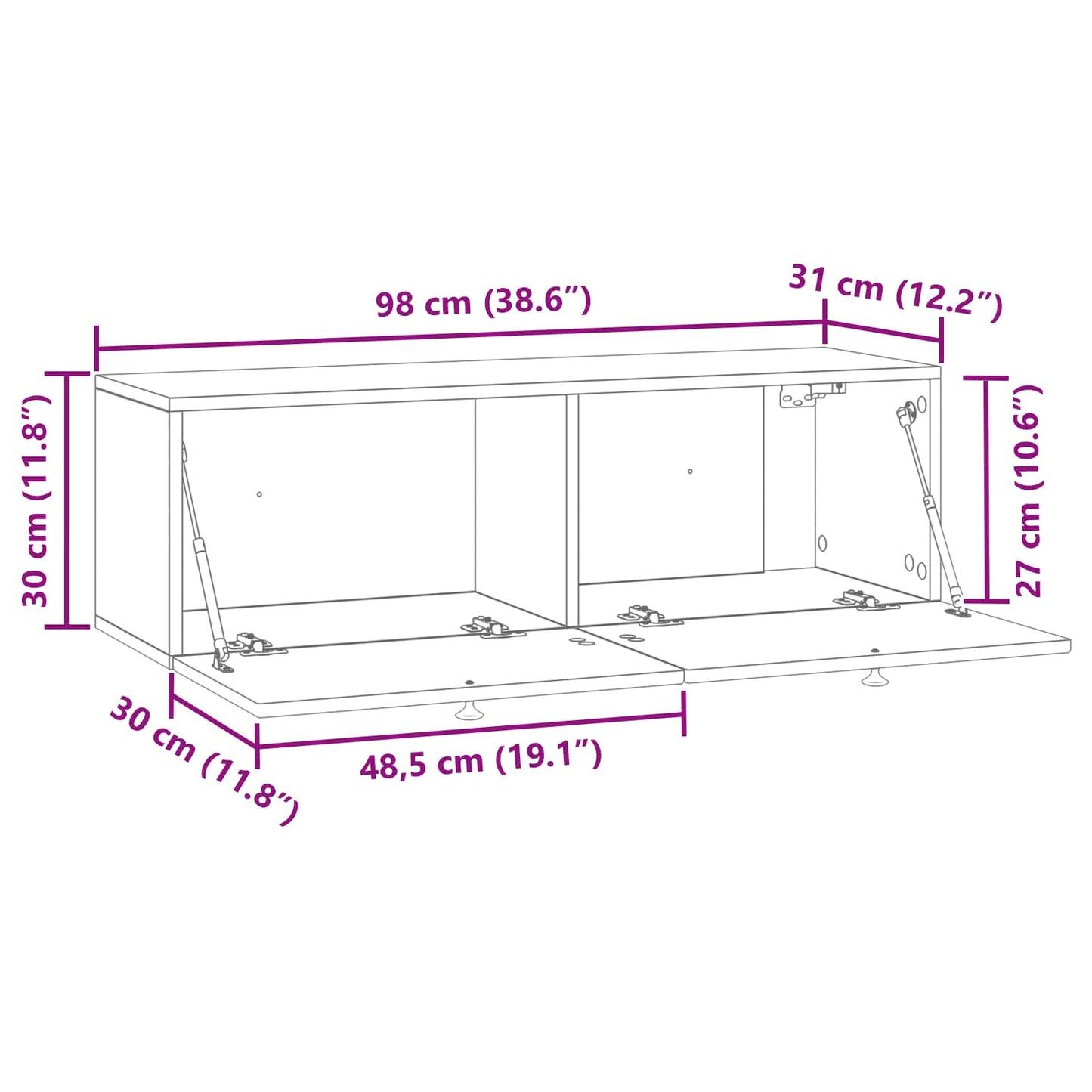 Mueble Para Tv De Pared