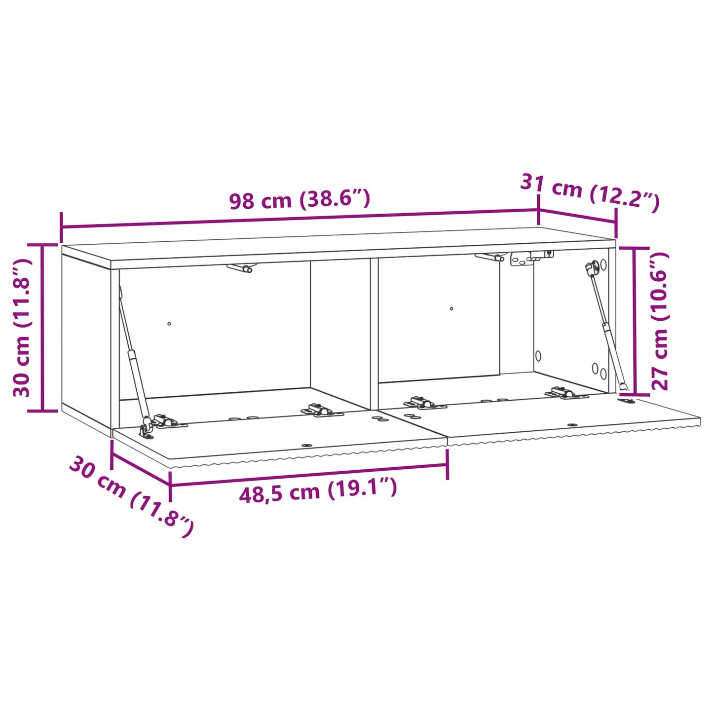 Mueble Para Tv De Pared