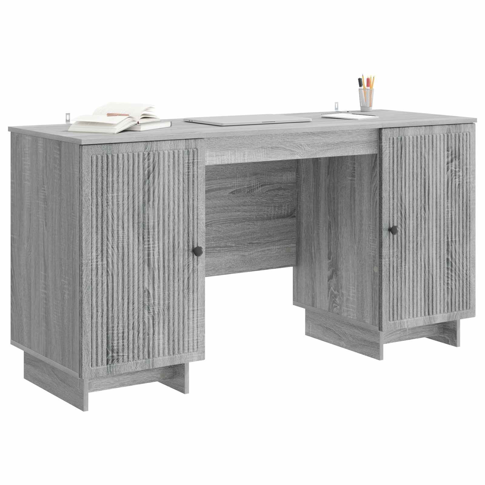 Escritorio Madera De Ingeniería 142,5 X 50 X 75 Cm