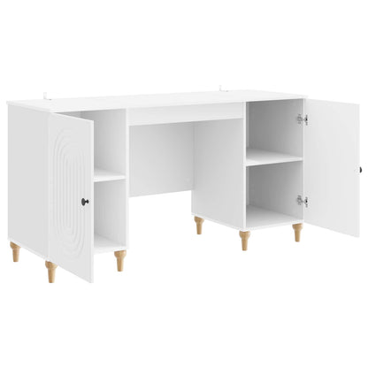 Escritorio 142,5 X 50 X 75 Cm Madera De Ingeniería