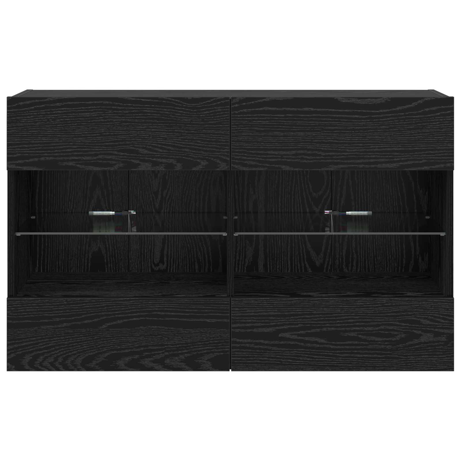 Mueble De Tv Montado En La Pared Con Led