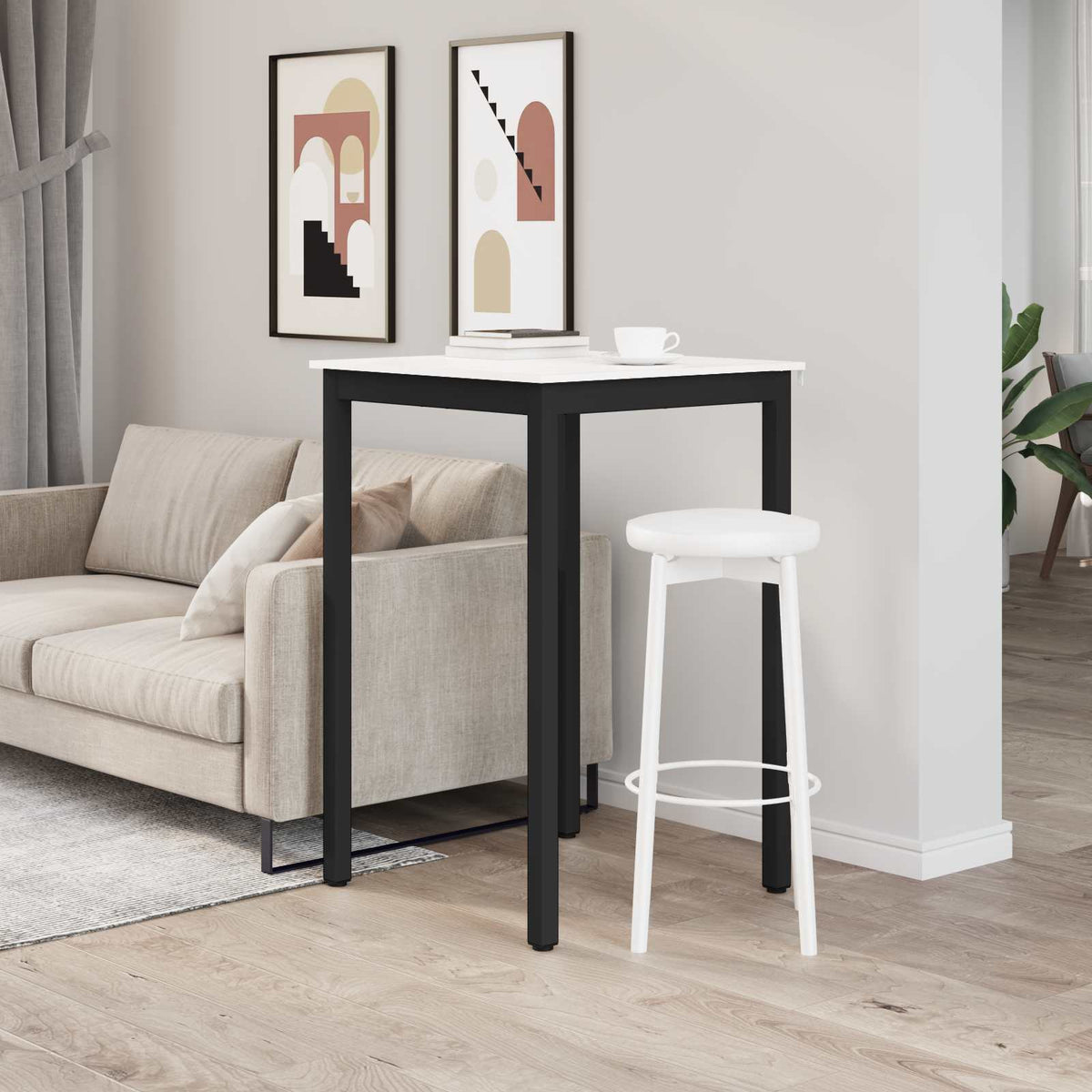 Mesa De Bar Madera De Pino Macizo
