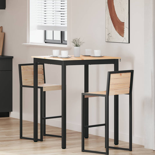 Mesa De Bar Madera De Pino Macizo