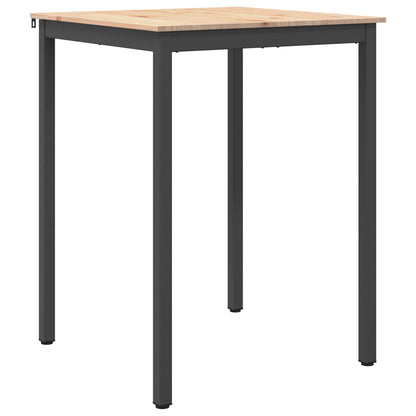 Mesa De Bar Madera De Pino Macizo