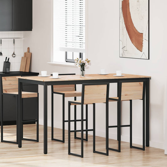Mesa De Bar Madera De Pino Macizo