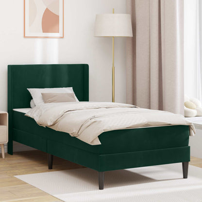 Estructura De Cama Con Colchón Terciopelo